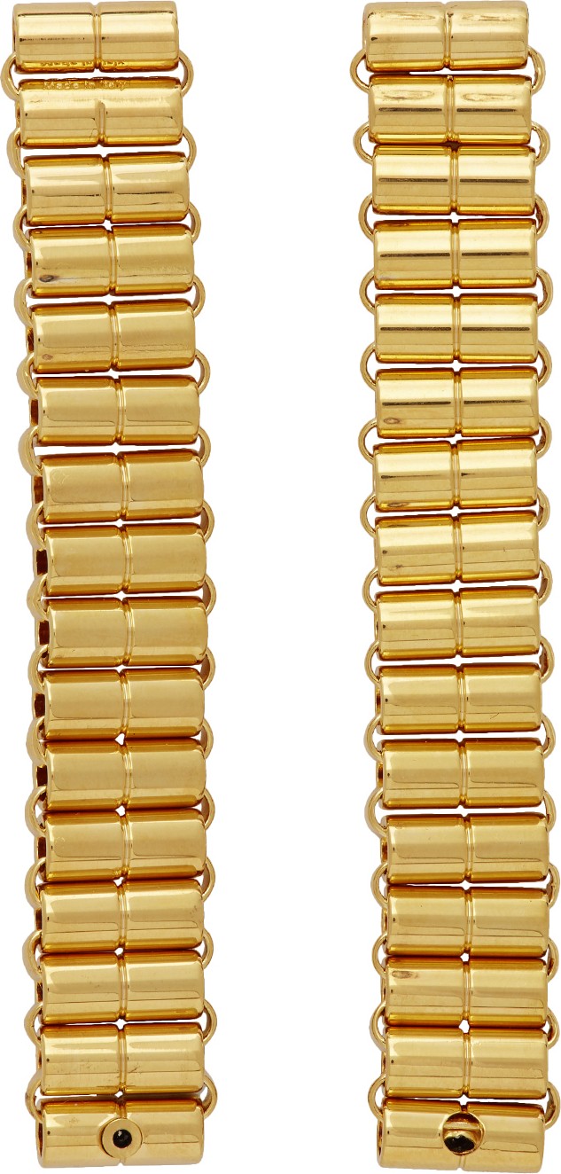 LOEWE Gold Chain Earrings