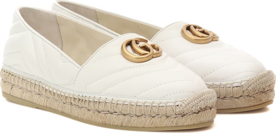 Gucci Quilted leather espadrilles