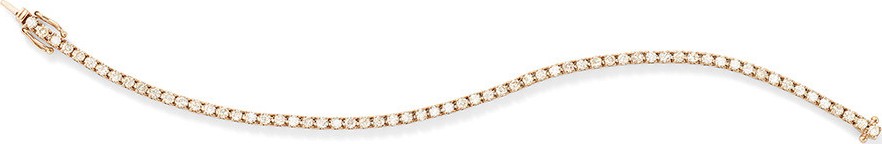Eva Fehren Rose Gold 2mm line bracelet
