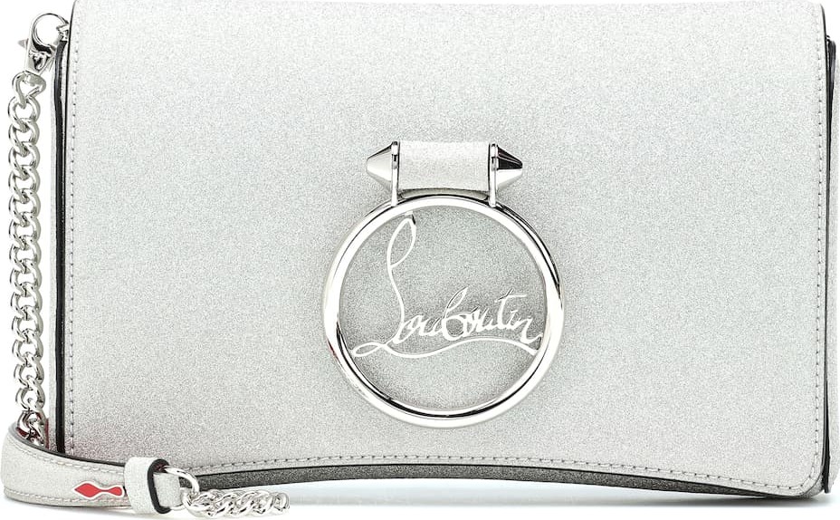 Christian Louboutin Rubylou glitter crossbody bag