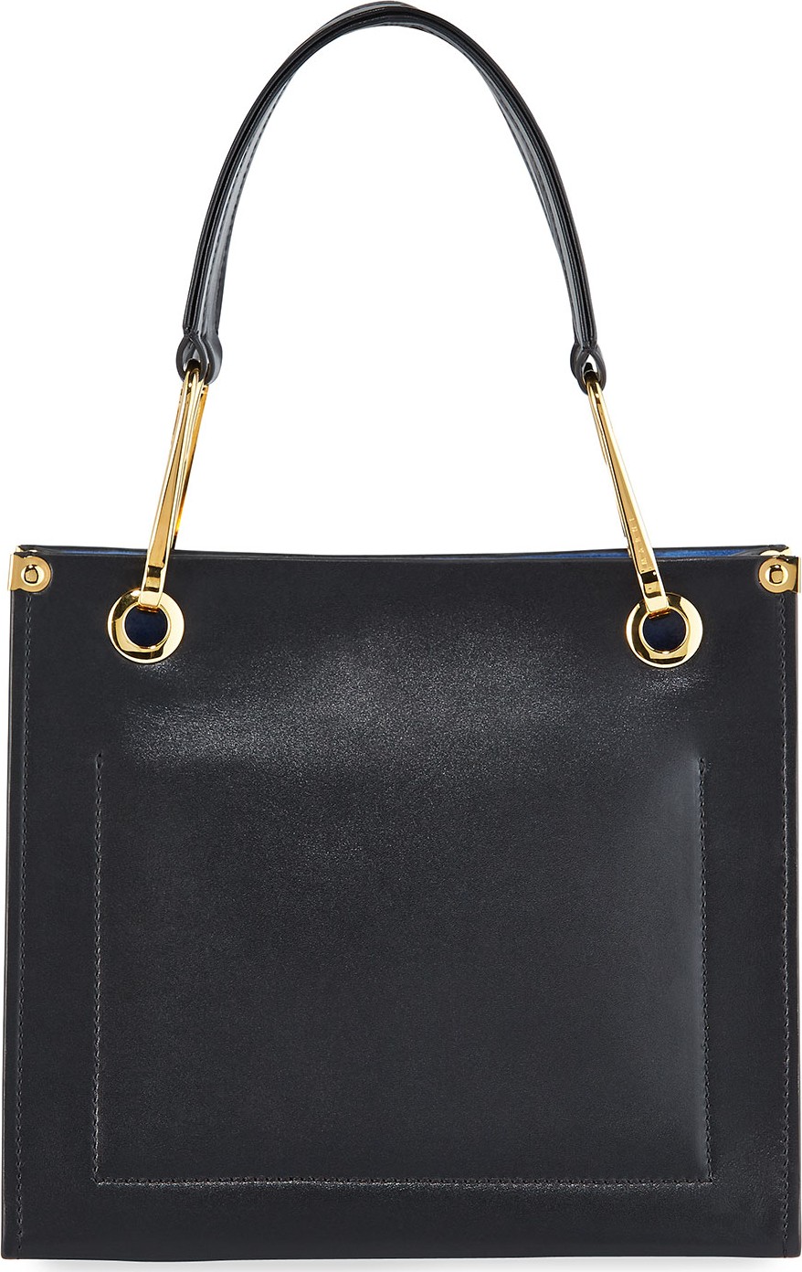 Marni Grip Leather Shoulder Bag