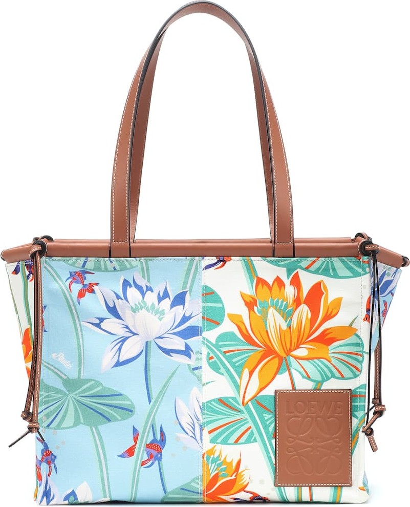 LOEWE Paula's Ibiza Cushion Medium printed shopper