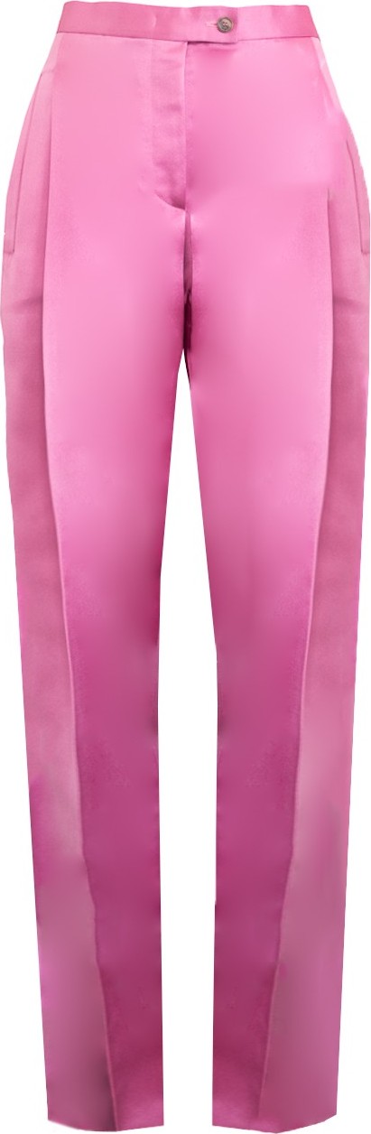 Salvatore Ferragamo Silk TAILORED TROUSERS