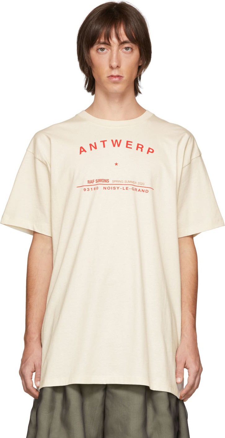 Raf Simons Off-White Tour Antwerp T-Shirt