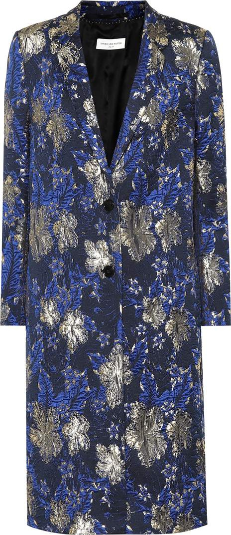 Dries Van Noten Brocade coat