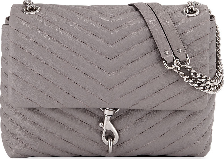 Rebecca Minkoff Edie Quilted Leather Flap Shoulder Bag