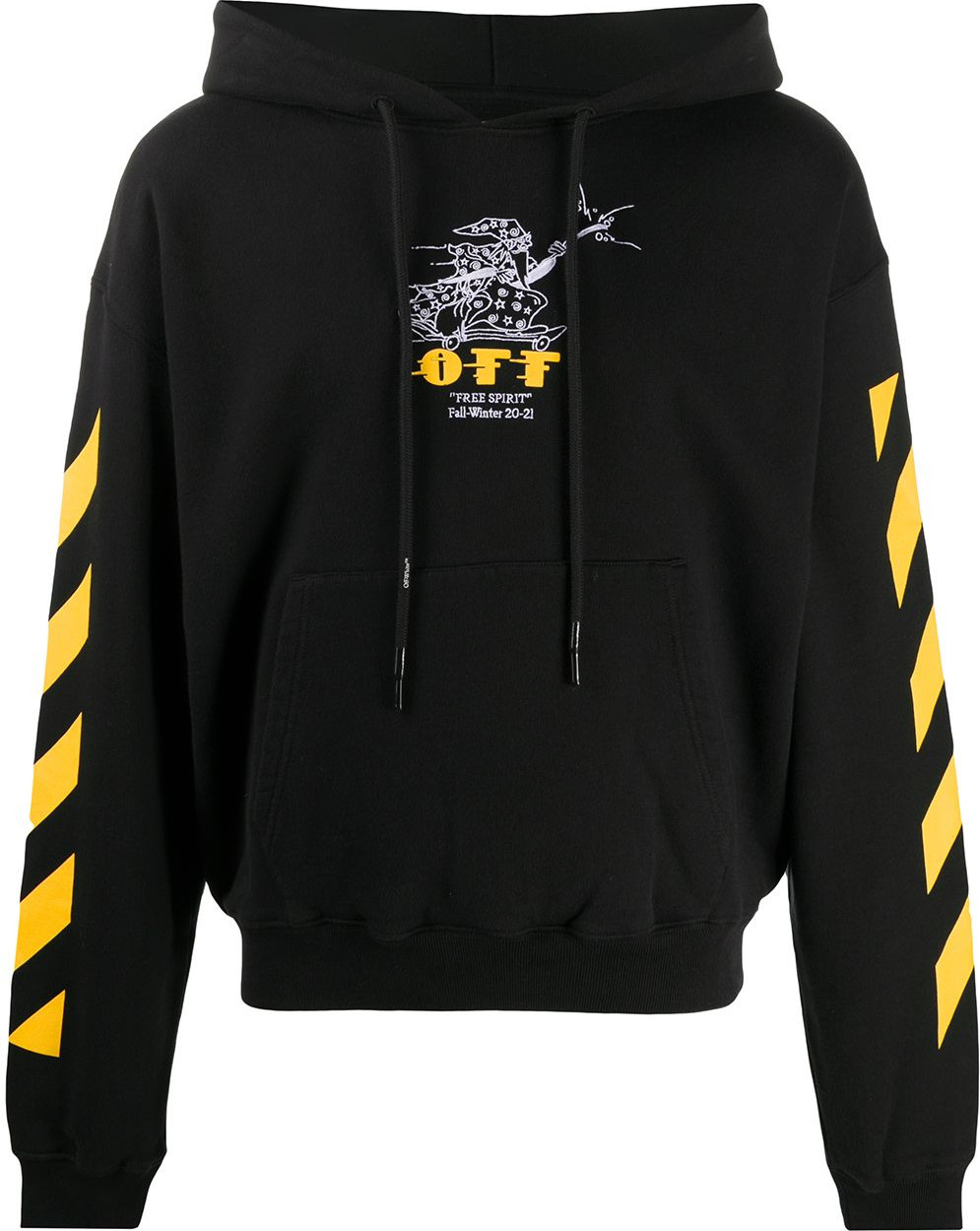 Off White - Free Spirit embroidered hoodie