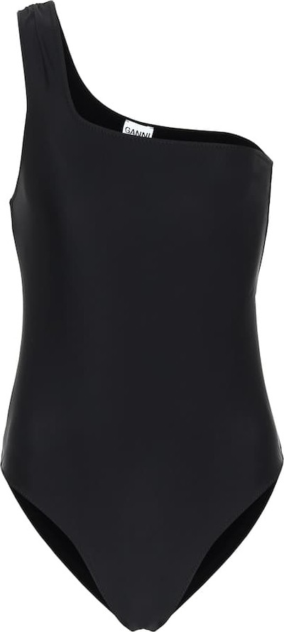 Ganni One-shoulder swimsuit Ganni One-shoulder swimsuit