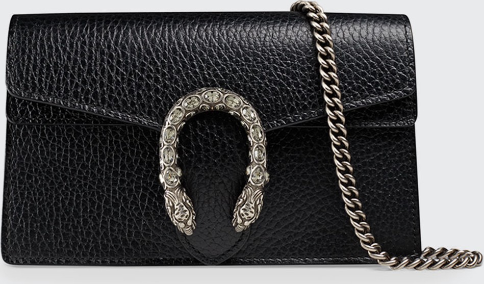 Gucci Dionysus Leather Super Mini Bag
