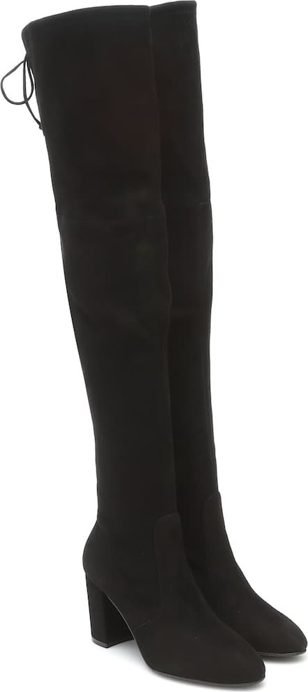 Stuart Weitzman Zuzanna 80 suede over-the-knee boots