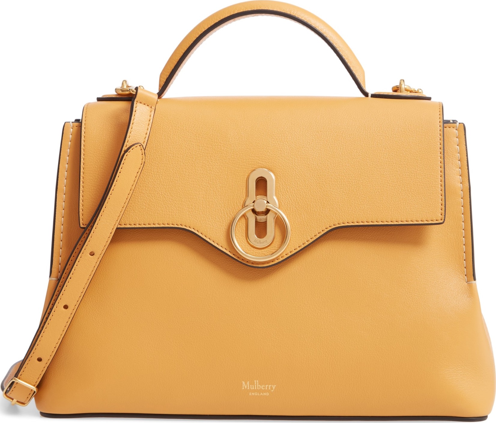 Mulberry Small Seaton Leather Top Handle Satchel