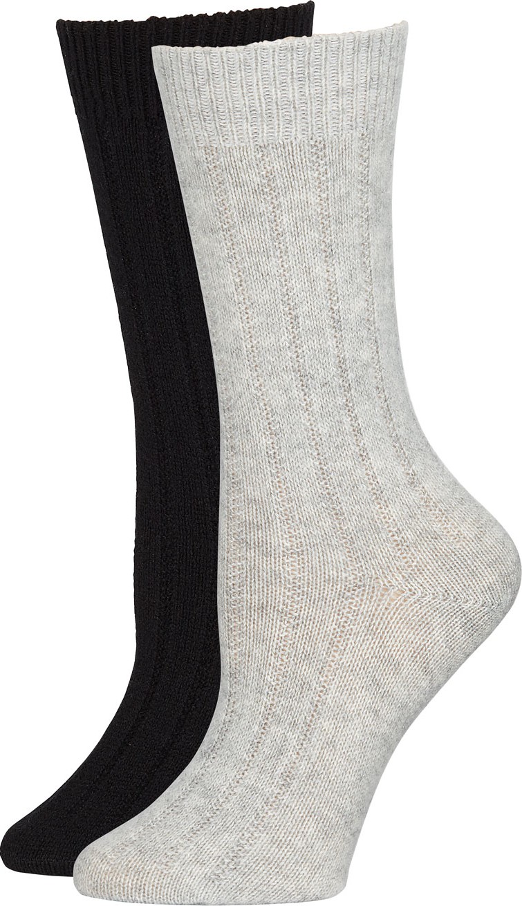 Neiman Marcus Cashmere Socks in Gift Box, 2 Pack