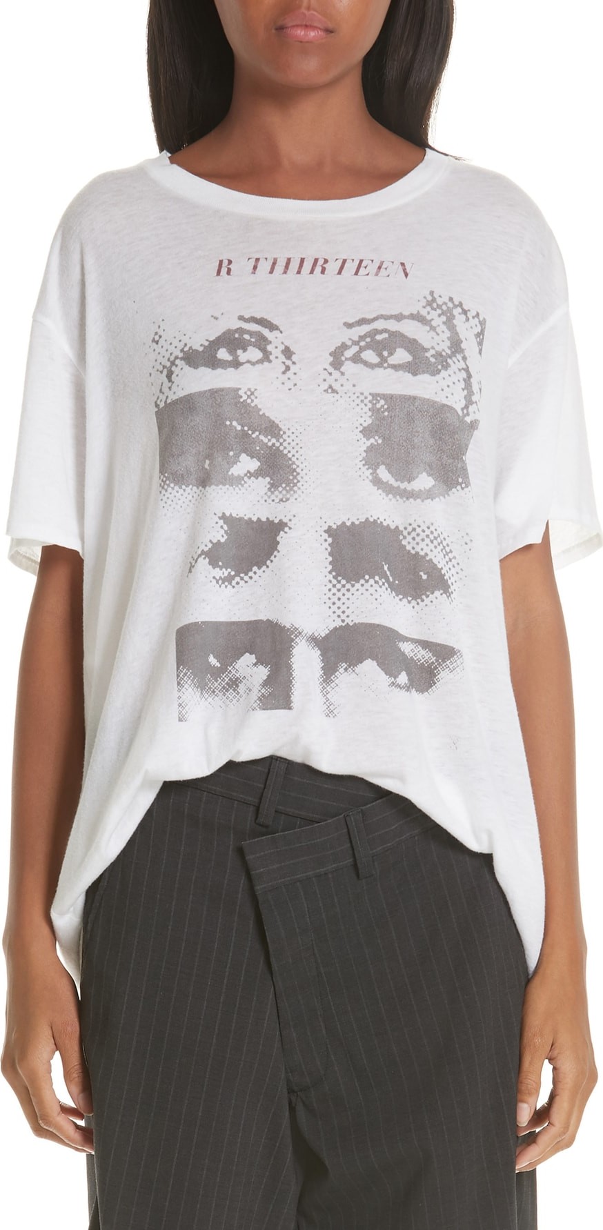 R13 Eyes Boyfriend Tee