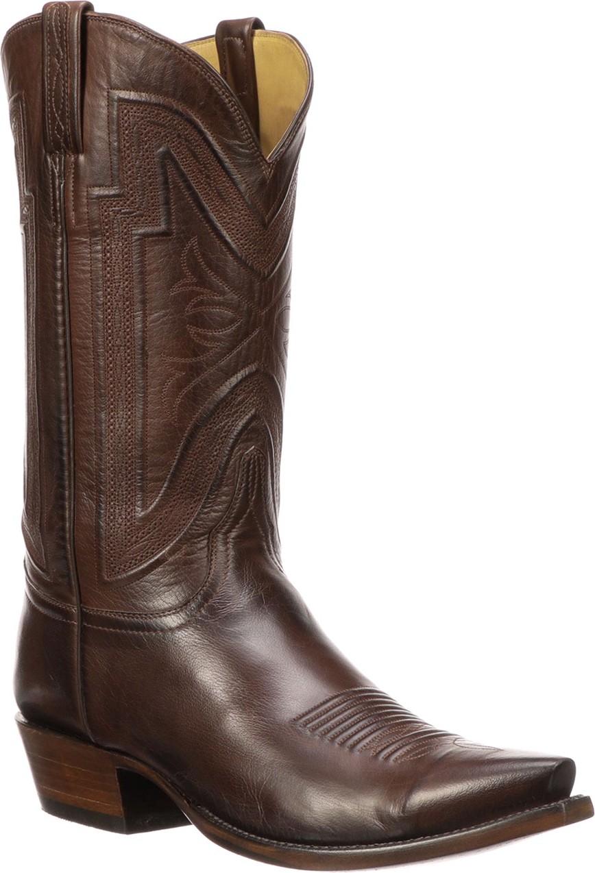 Lucchese Men's Collins Leather Cowboy Boots