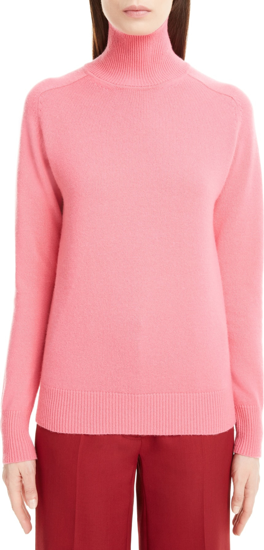 Victoria Beckham Cashmere Blend Turtleneck Sweater