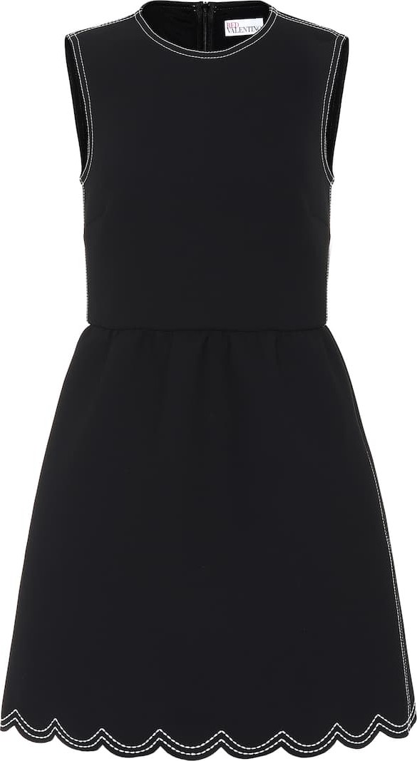 RED Valentino Scalloped minidress