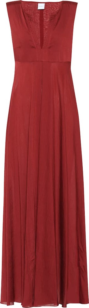 Max Mara Ugolina silk-blend maxi dress
