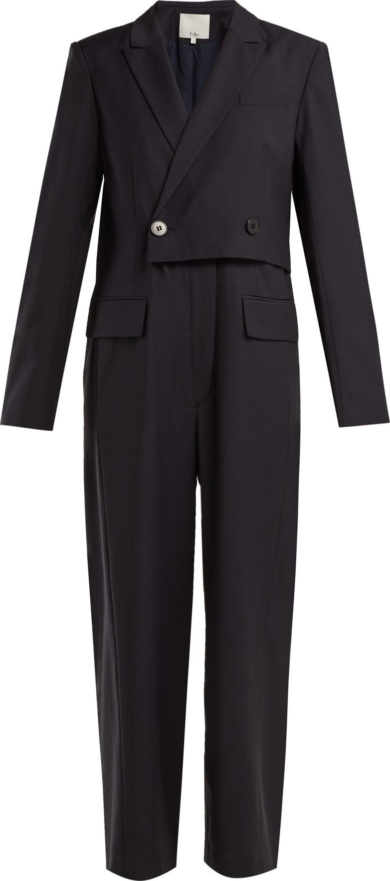 Tibi Tablier blazer jumpsuit