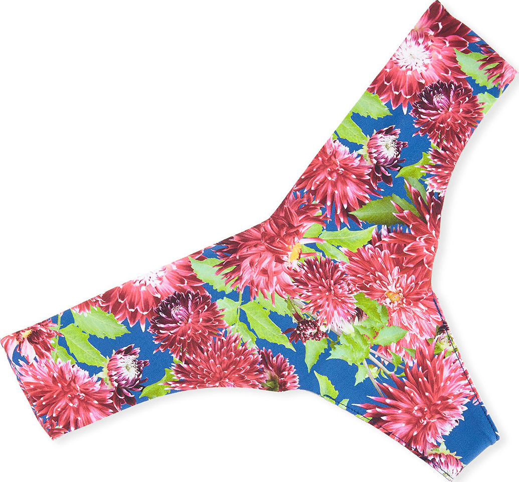 Commando Animal-Print Thong