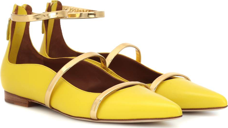 Malone Souliers Robyn Flat leather ballet flats