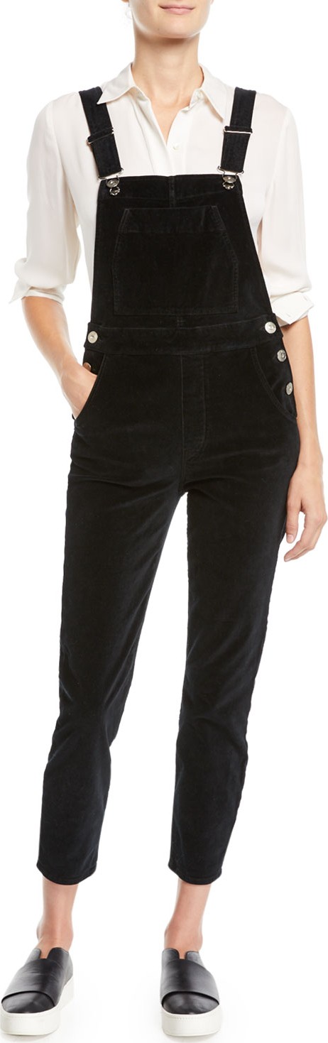 3X1 Ruby Skinny Velvet Overalls 3X1 Ruby Skinny Velvet Overalls