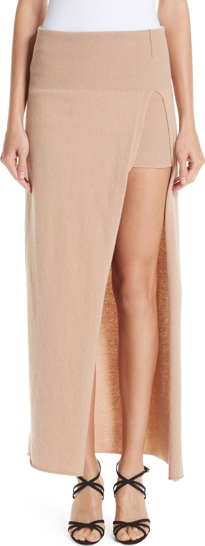Jacquemus La Jupe Peron Knit Skirt