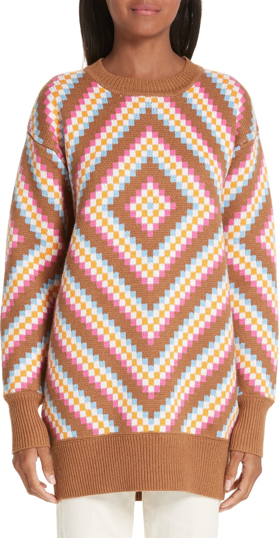 Victor Glemaud Diamond Patterned Sweater