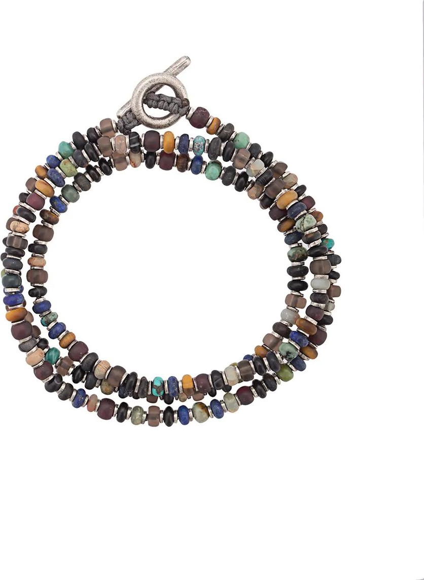 M. Cohen layered bead bracelet