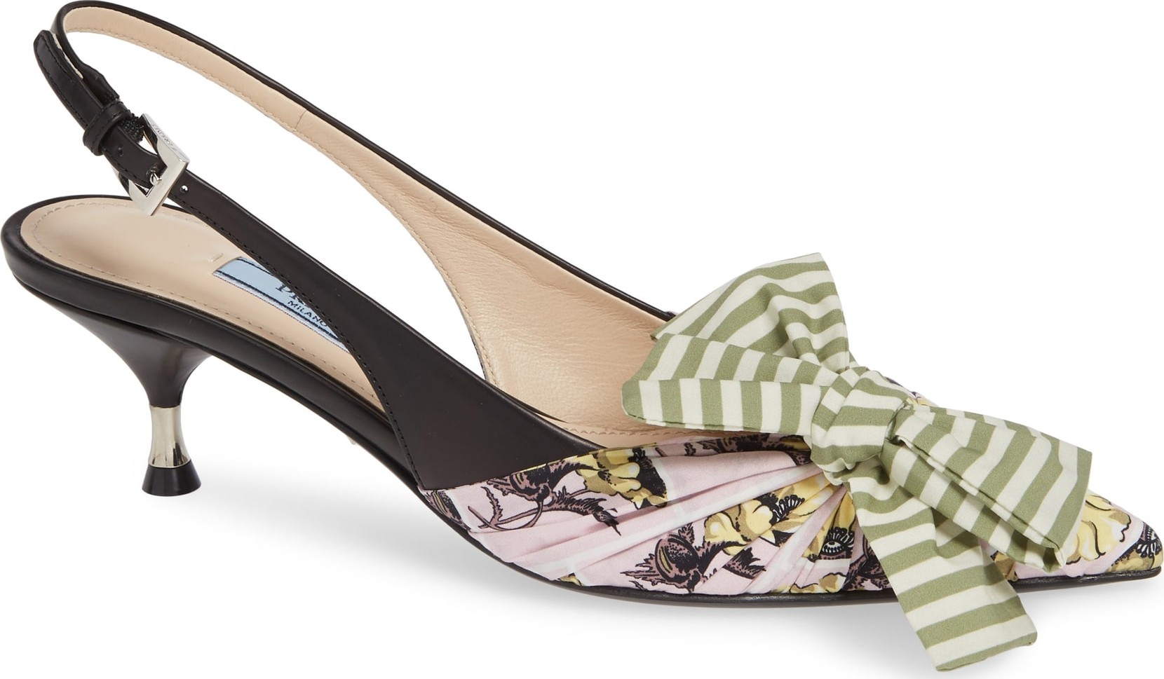 Prada Bow Slingback Pump