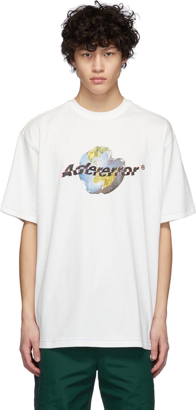 ADER error White Sightnet T-Shirt