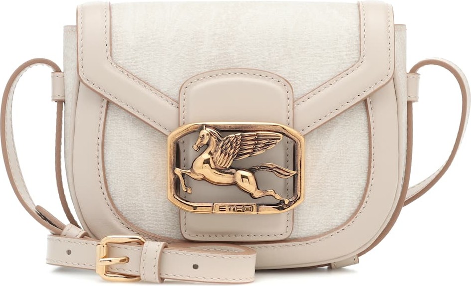 Etro Pegaso Mini printed shoulder bag