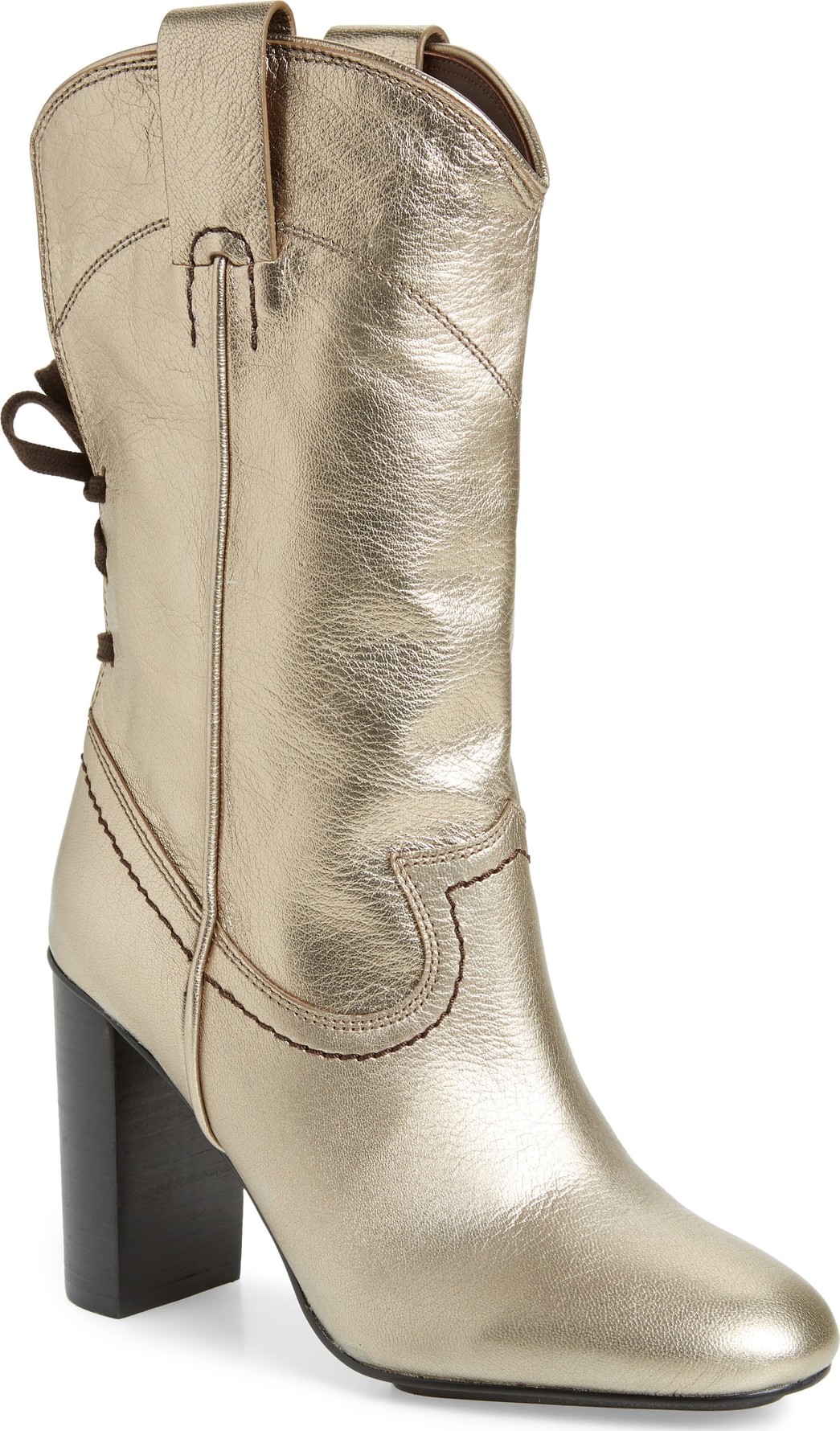 See By Chloé Annika Split Shaft Western Boot