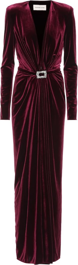 Alexandre Vauthier Velvet gown