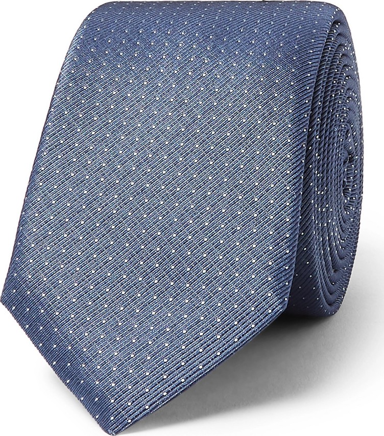 HUGO BOSS 6cm Pin-Dot Silk-Twill Tie