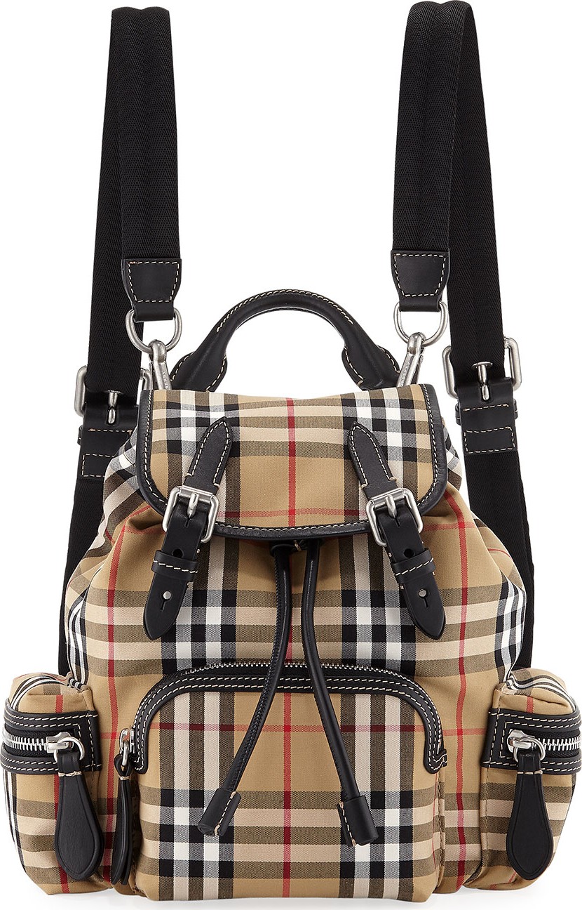 Burberry London England Rucksack Small Vintage Sailing Canvas Backpack