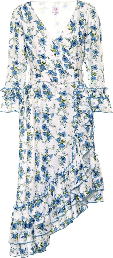 Gül Hürgel Exclusive to Mytheresa – Floral linen midi dress