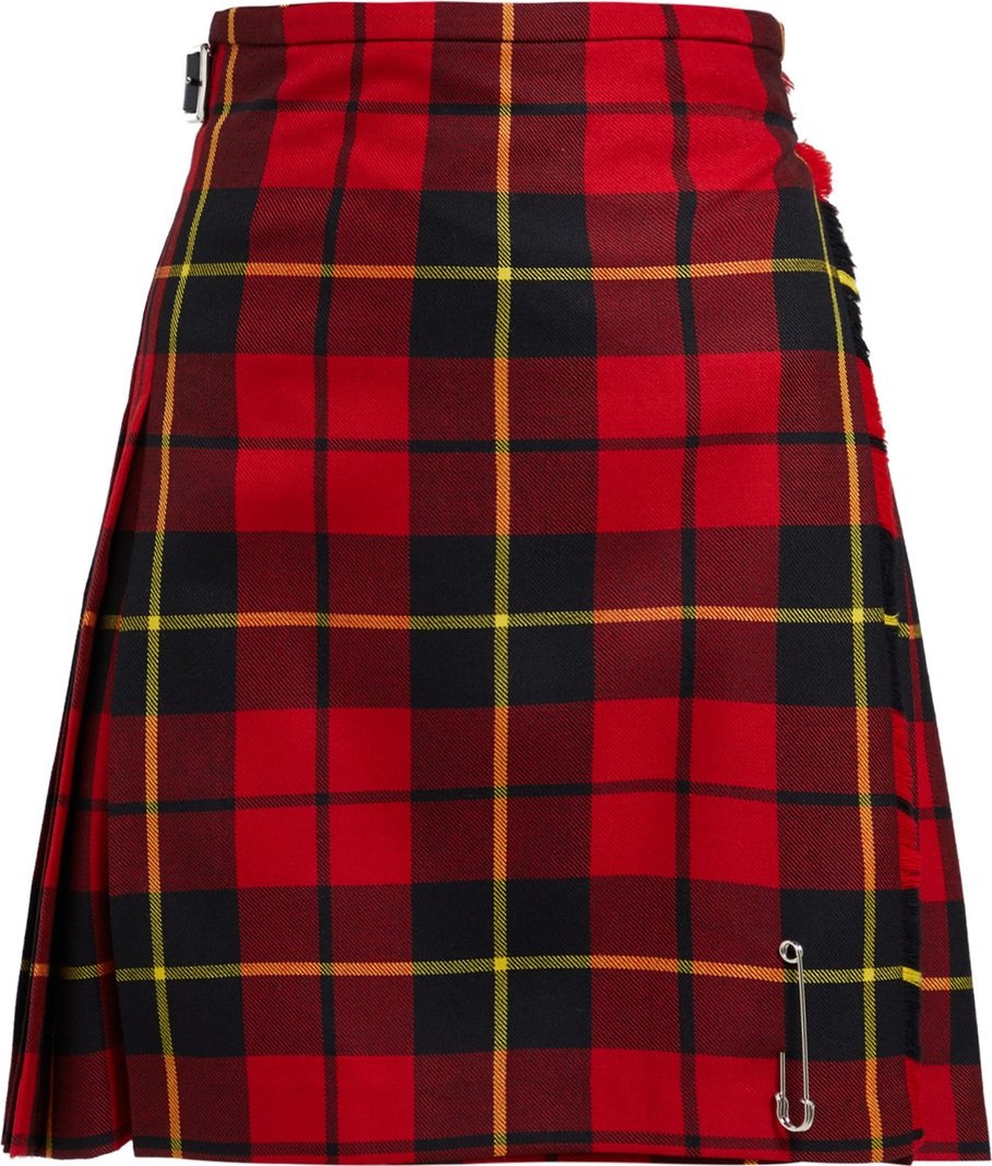 Le Kilt Wallace mini tartan wool kilt
