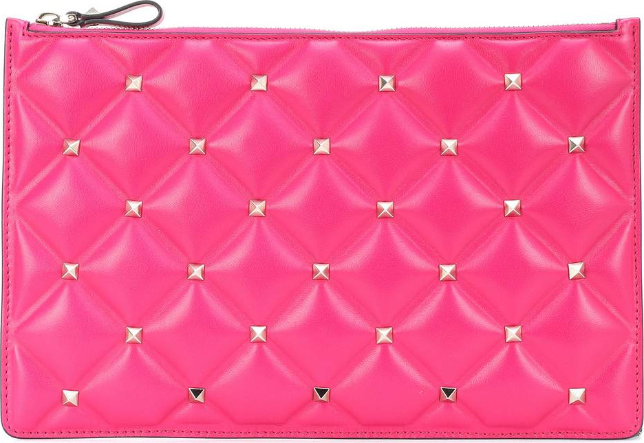 Valentino Valentino Garavani Rockstud leather clutch