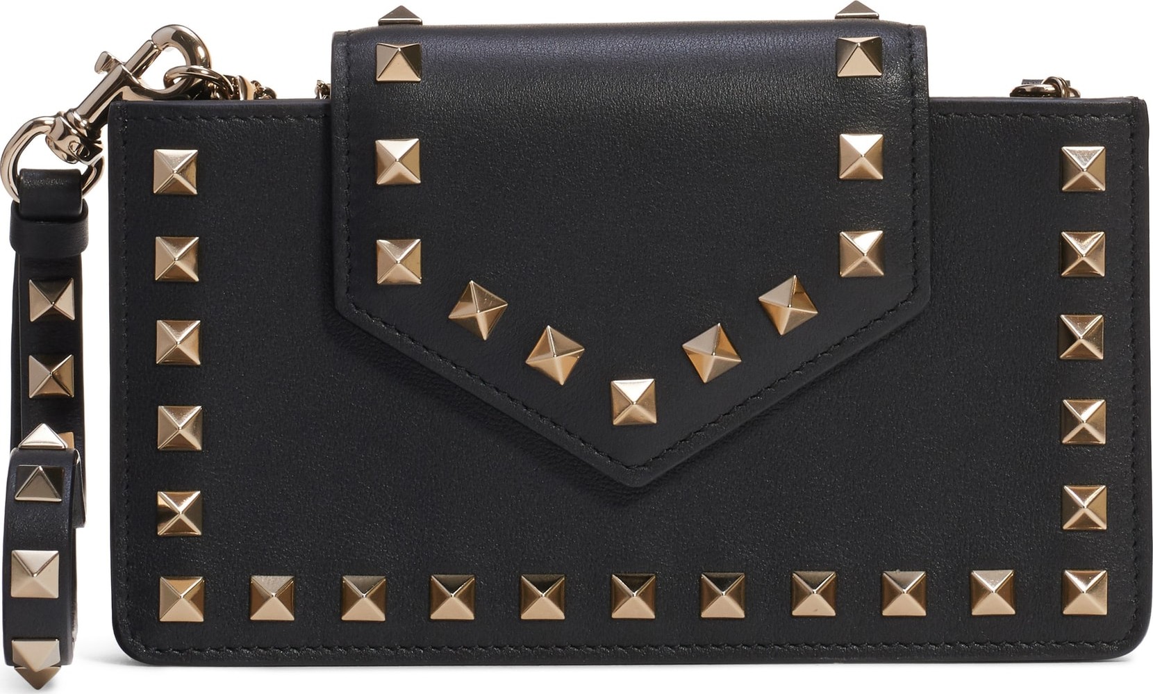 Valentino Rockstud Leather Smartphone Case