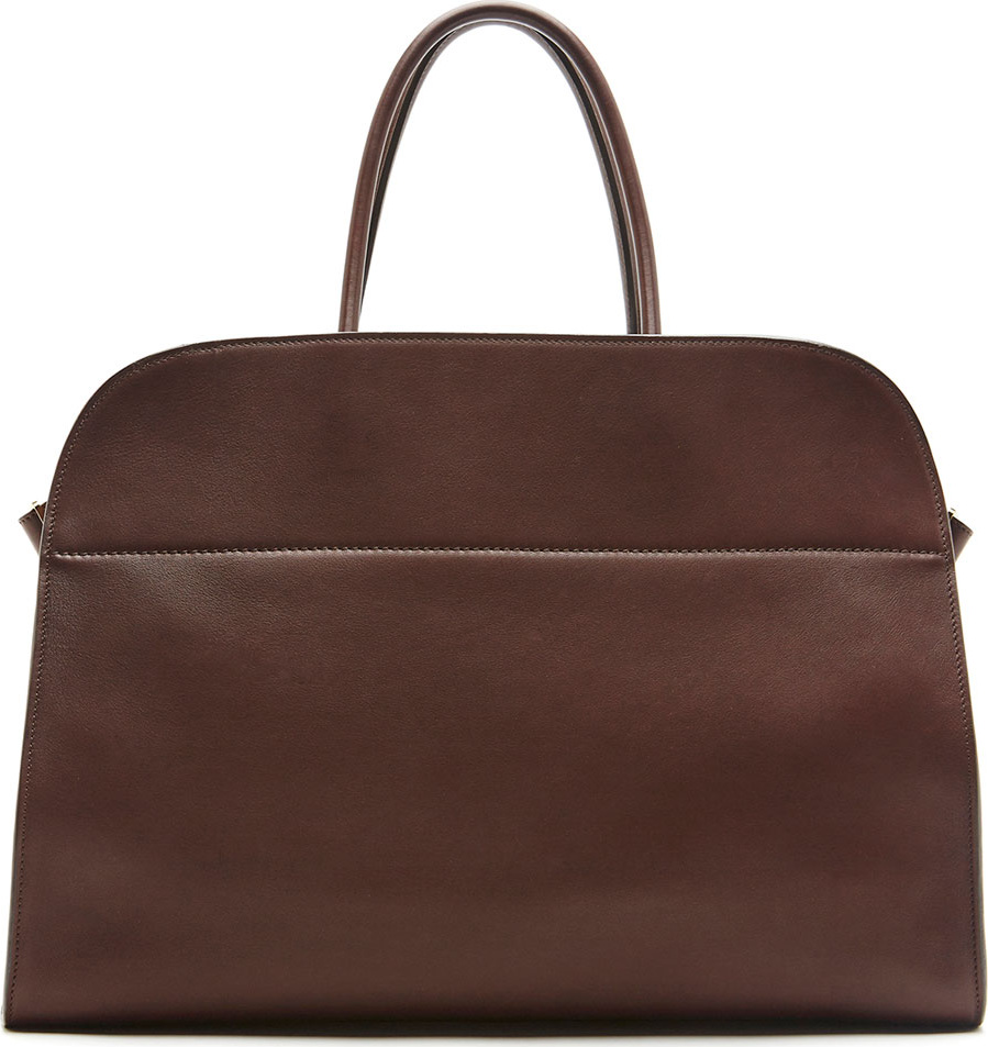 THE ROW Margaux 15 Calfskin Saddle Bag