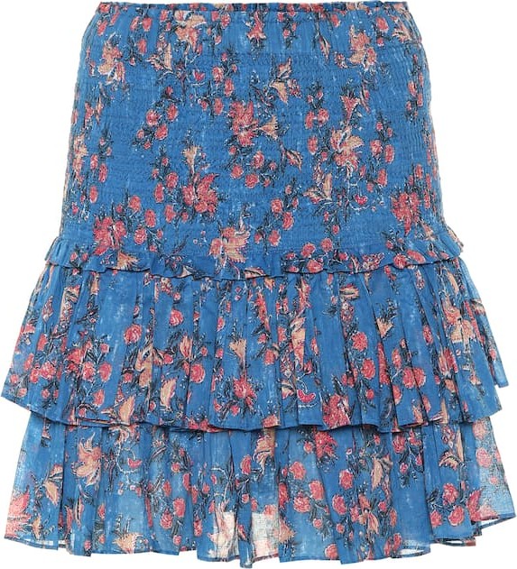 Isabel Marant Etoile Naomi floral cotton miniskirt