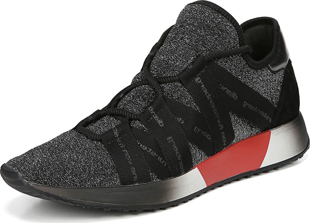 DIANE von FURSTENBERG Pandora Lace-Up Sneakers