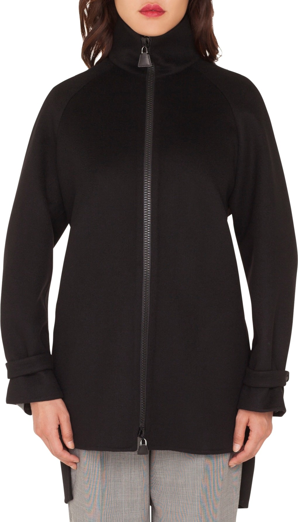 Akris Double Face Cashmere Coat