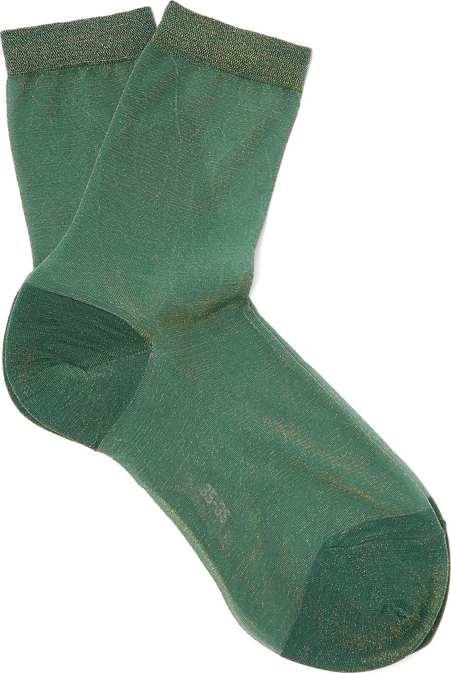 Falke Lurex logo-embroidered knit socks