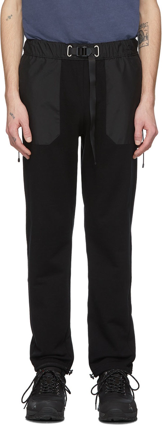 John Elliott Black French Terry Sochi Trousers