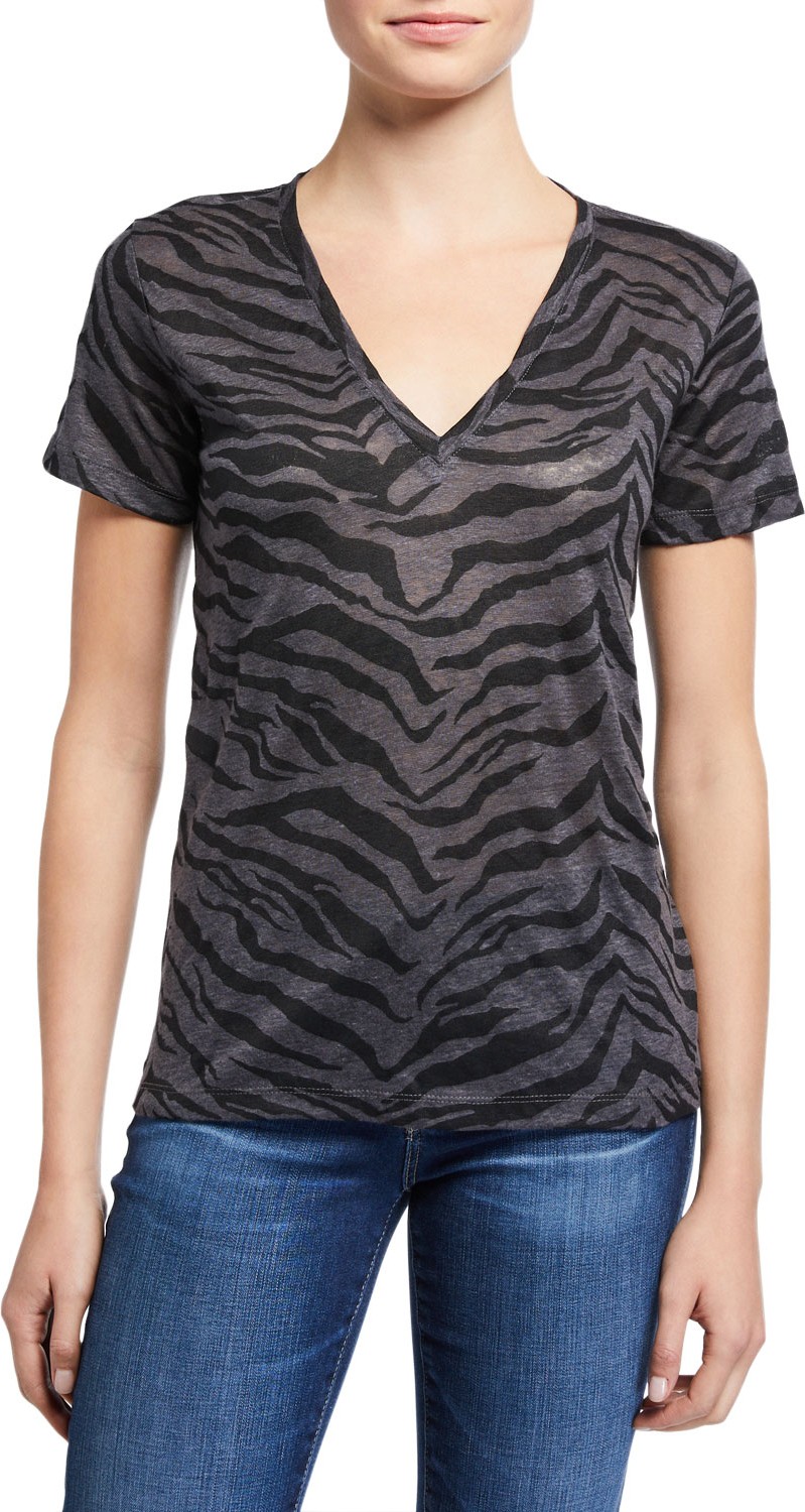 Christian Wijnants Katinka Floral-Print Colorblock Skirt