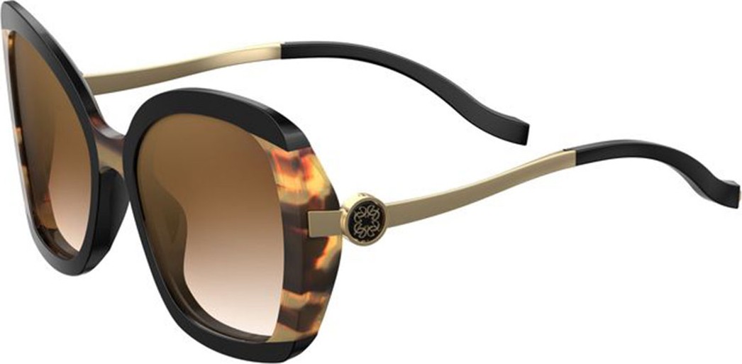 ELIE SAAB Square Acetate Sunglasses