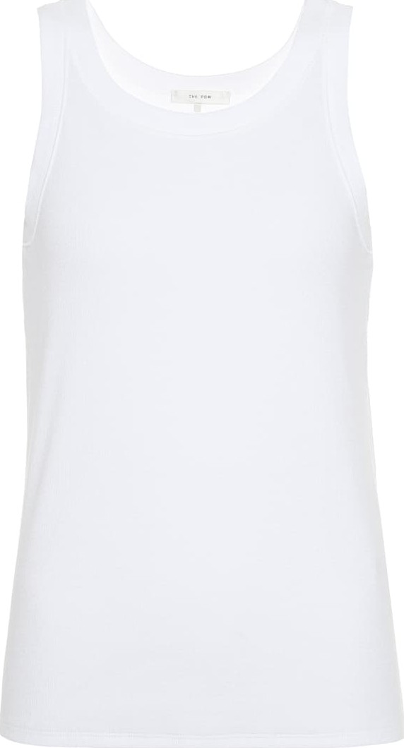 THE ROW Firala stretch-cotton vest