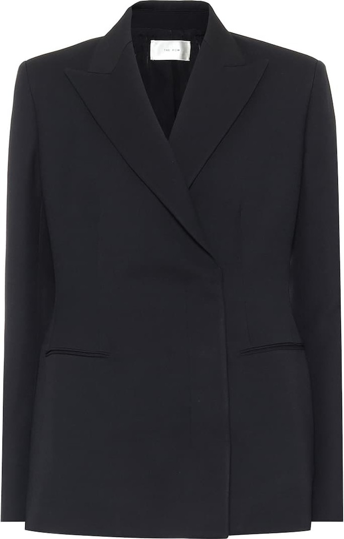 THE ROW Lanois wool and silk-blend blazer