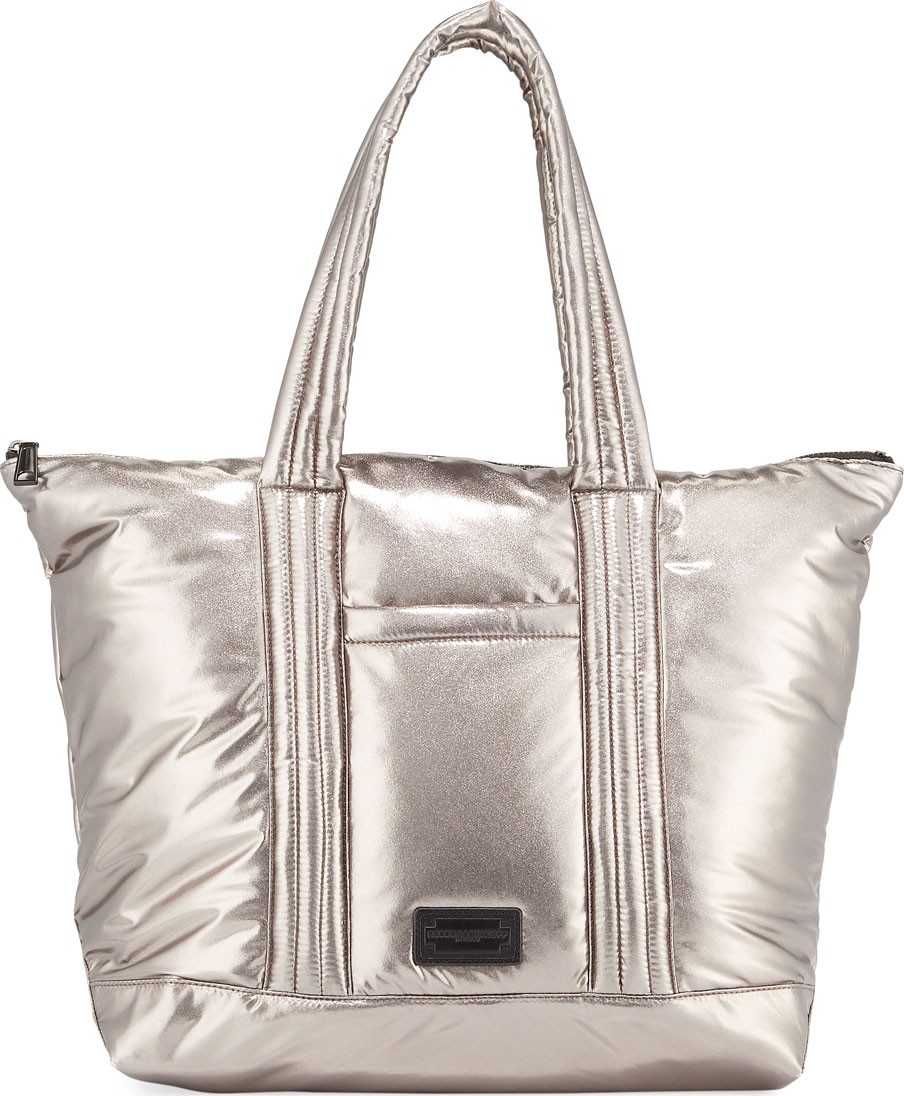 Rebecca Minkoff Puffy Large Metallic Tote Bag